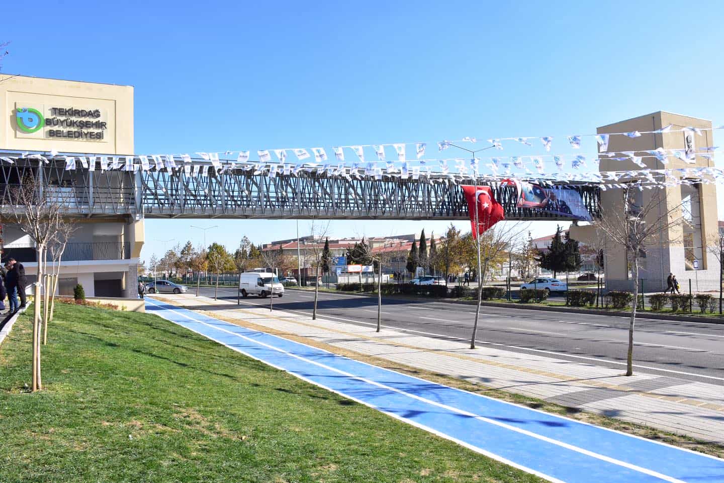 Çorlu Bülent Ecevit Bulvarı Üst Geçit 